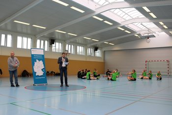 © Stadt Norderney Das Bild zeigt Bürgermeister Frank Ulrichs bei seiner Rede