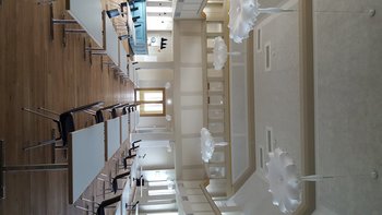 Innenansicht der sanierten Halle