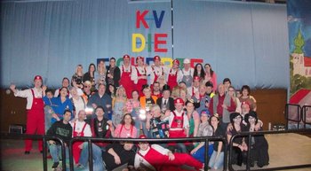 Das Bild zeigt Personen vom Karnevalsverein „Die Eicherte“