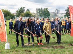 Auf einem Areal an der Spree entsteht eine neue Heimat der Nachwuchs- und Amateurabteilung des 1. FC Union Berlin. 