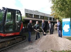 © Stadt Bretten, Spatenstich Talbachhalle © Stadt Bretten, Spatenstich Talbachhalle