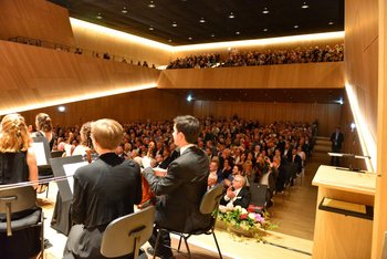 ©Kulturamt/Öffentlichkeitsarbeit Stadt Weikersheim Das Bild zeigt eine Innenansicht der Tauberphilharmonie